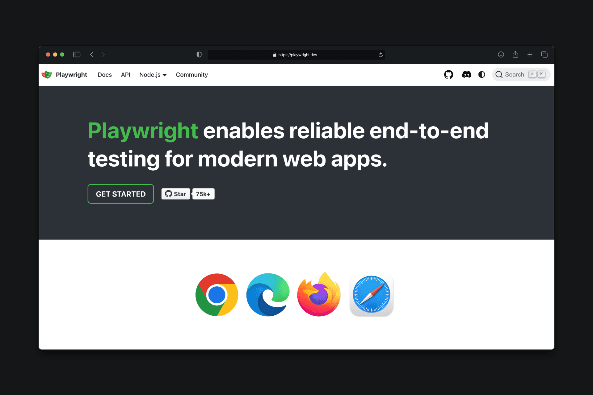 Playwright enables reliable end-to-end testing